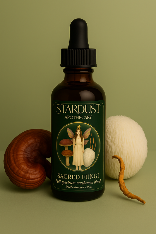 Sacred fungi- Full spectrum elixir for focus, energy & immune resilience