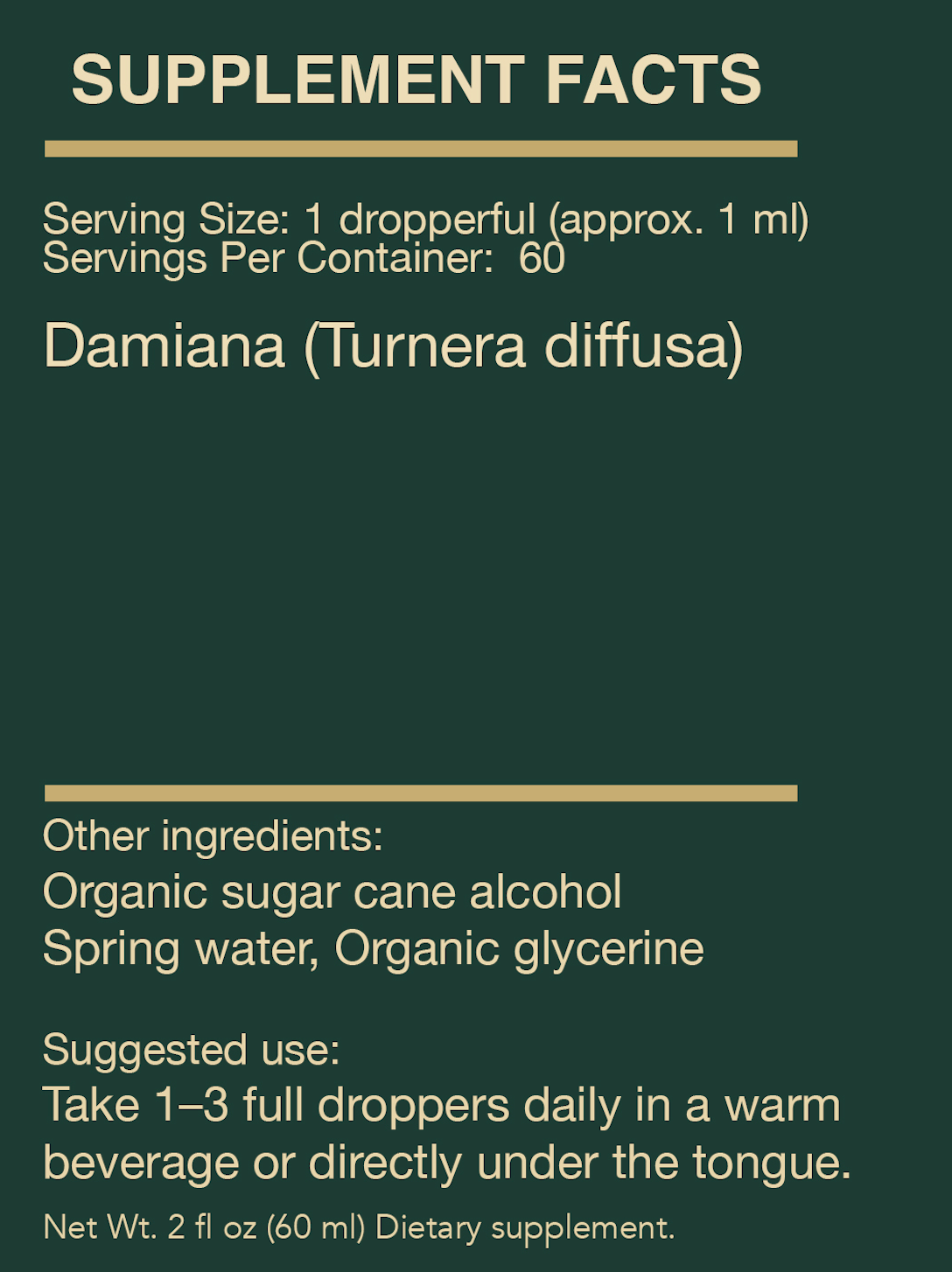 Damiana - A Women’s Tonic for Hormonal Balance & Vitality