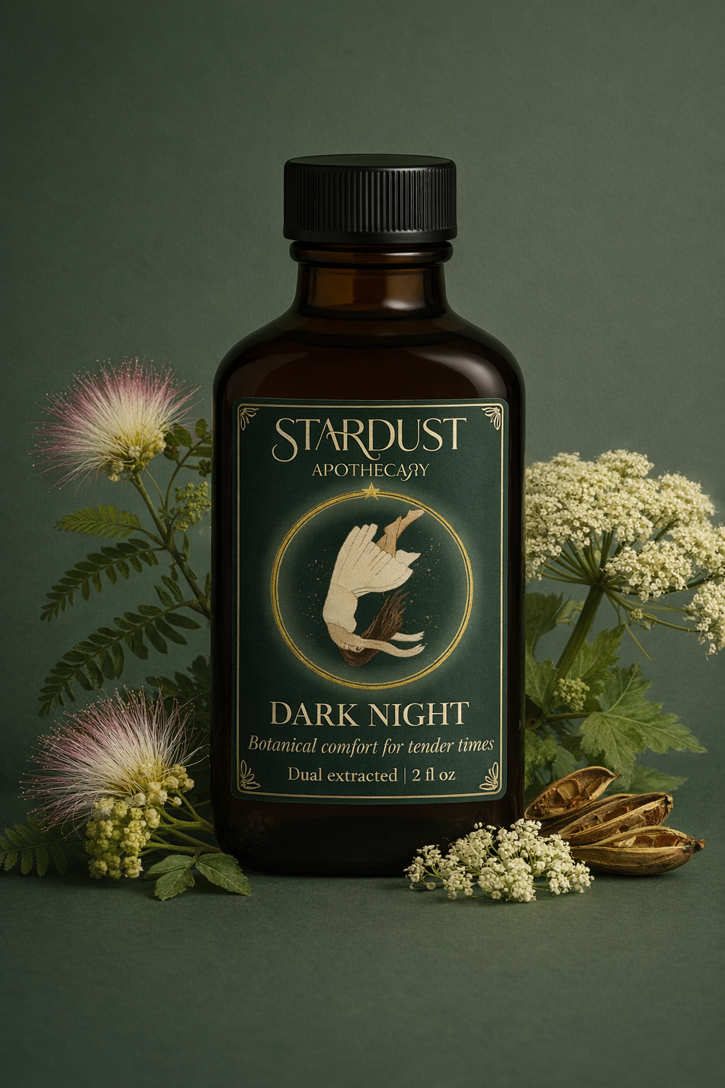 Dark Night- Botanical comfort for tender times