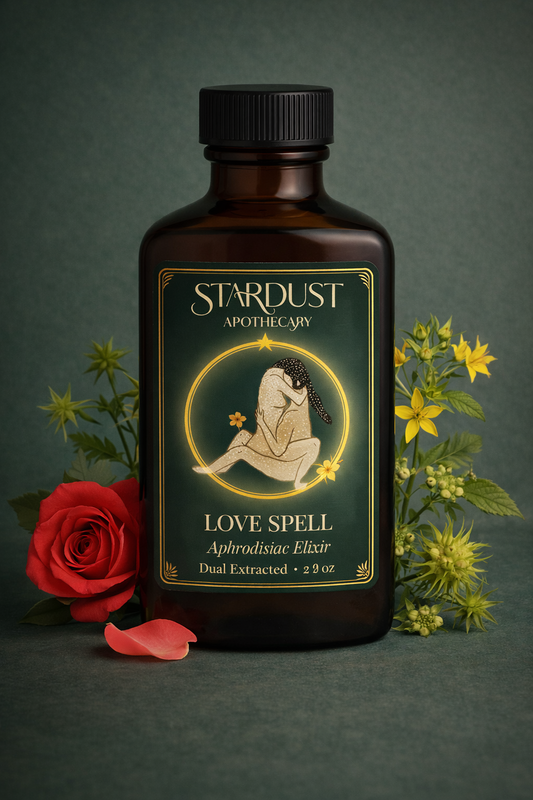 Love Spell- Aphrodisiac Elixir for Desire, Warmth & Sensual Vitality