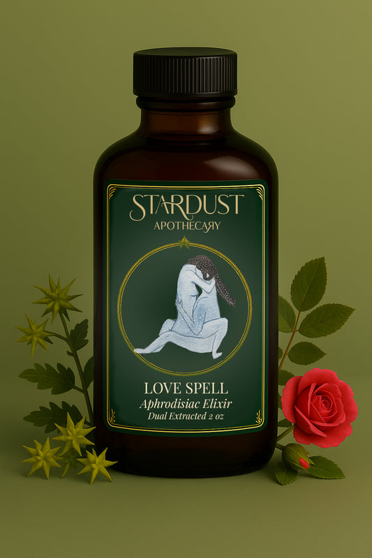 Love Spell- Aphrodisiac Elixir for Desire, Warmth & Sensual Vitality