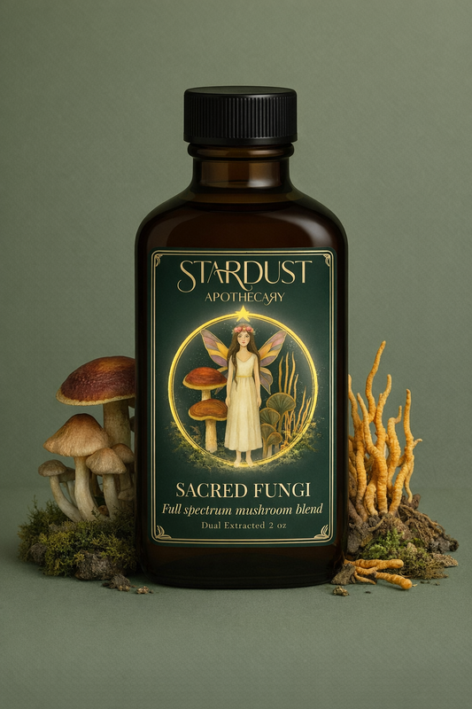 Sacred fungi- Full spectrum elixir for focus, energy & immune resilience