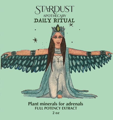 Daily Ritual  🌸🍃⚡️ Plant minerals for adrenals