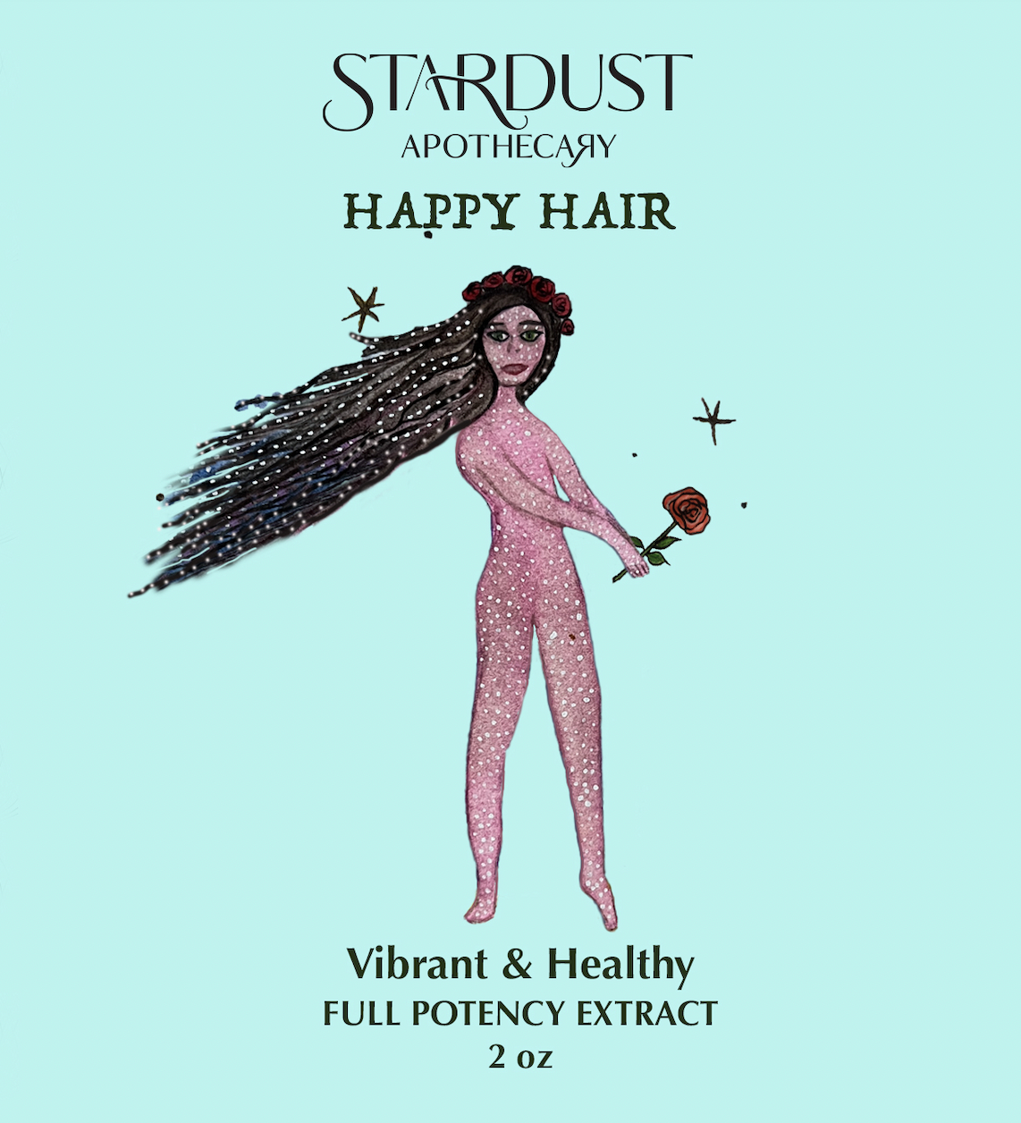 Happy Hair 🦄 For vibrant and healthy hair 🌹🌸🌿