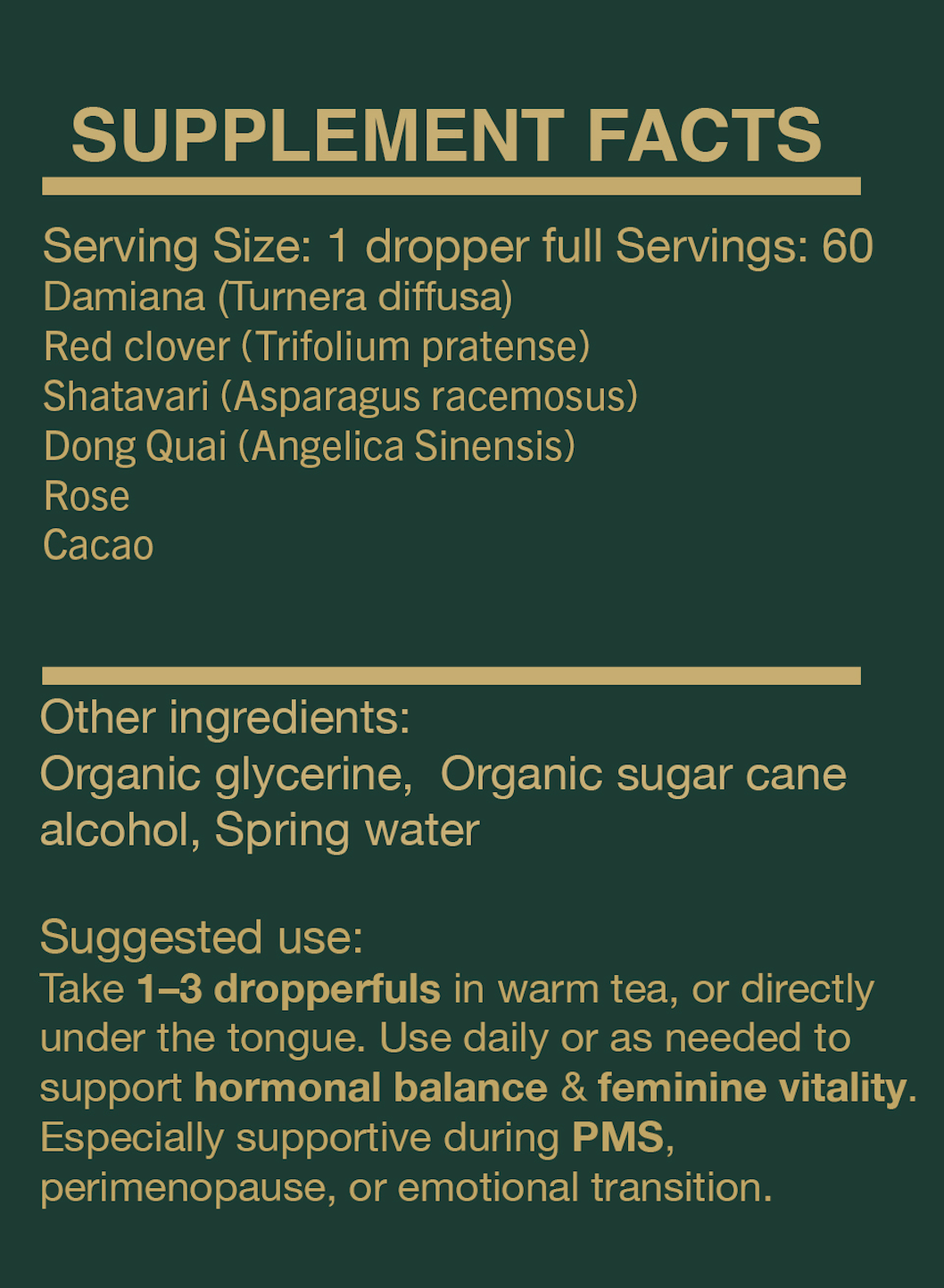 Luminous 🌹 Feminine Balance Tonic 🌸