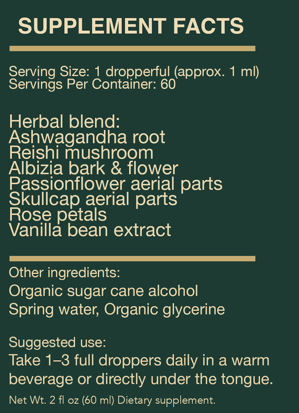 Adrenal Alchemy- Nervous System & Adrenal Restoring Elixir