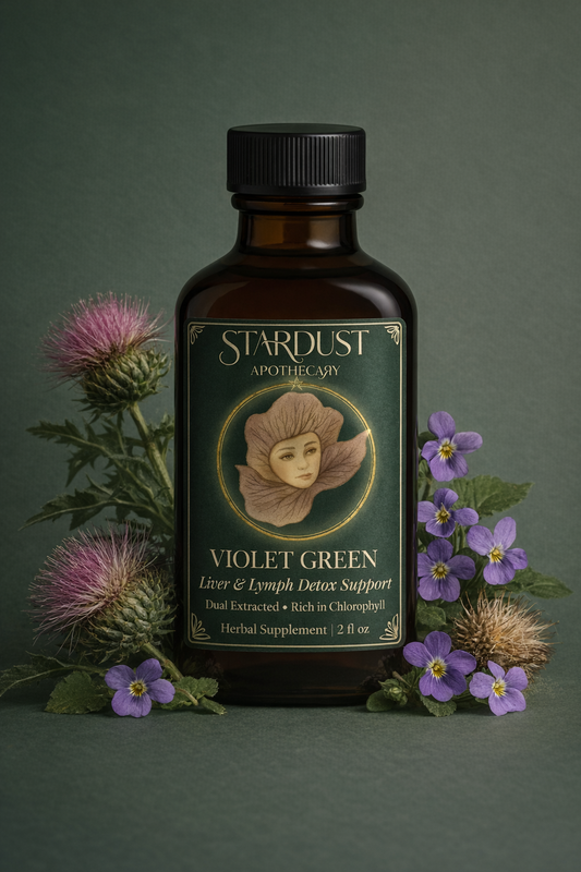 Violet Green- Liver | Lymph | Gentle Detox