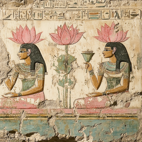 Blue Lotus 🪷𓀫✨ The Egyptian dream flower 🌸